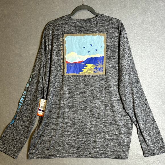 Surf & Swim Tee UPF50 Black Beach Pool Vacation Cruise XXL - Picture 3 of 4
